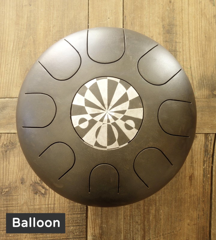 Balloon décoration gravure personnalisé Steel Tongue Drum - Sound Circle