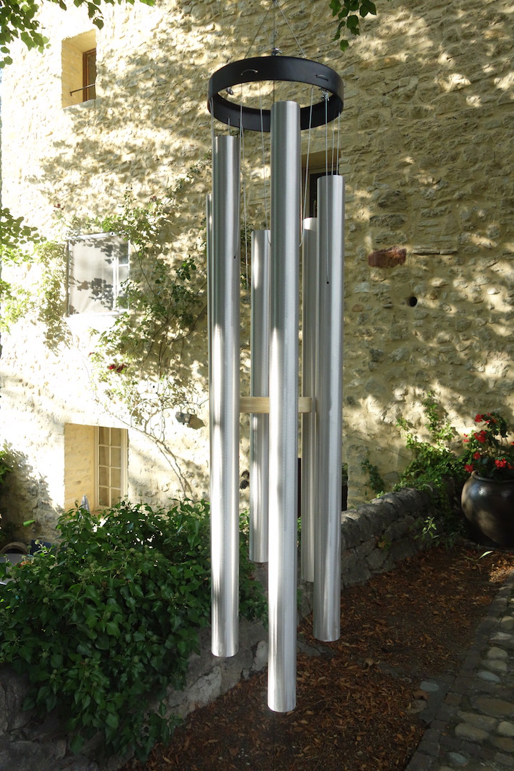 Frevoitna 6 Tubes en Aluminium Carillon a Vent Exterieur