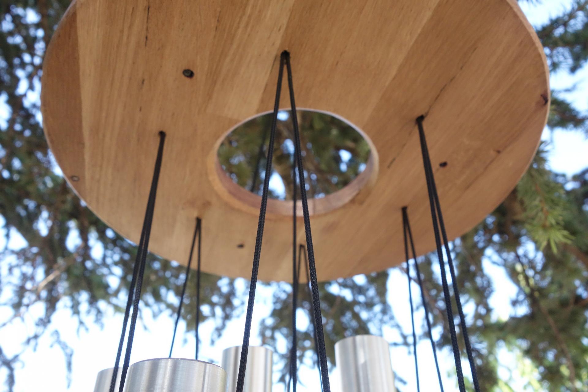 Carillon à vent en tubes de 30 mm de diamètre Sound Circle.