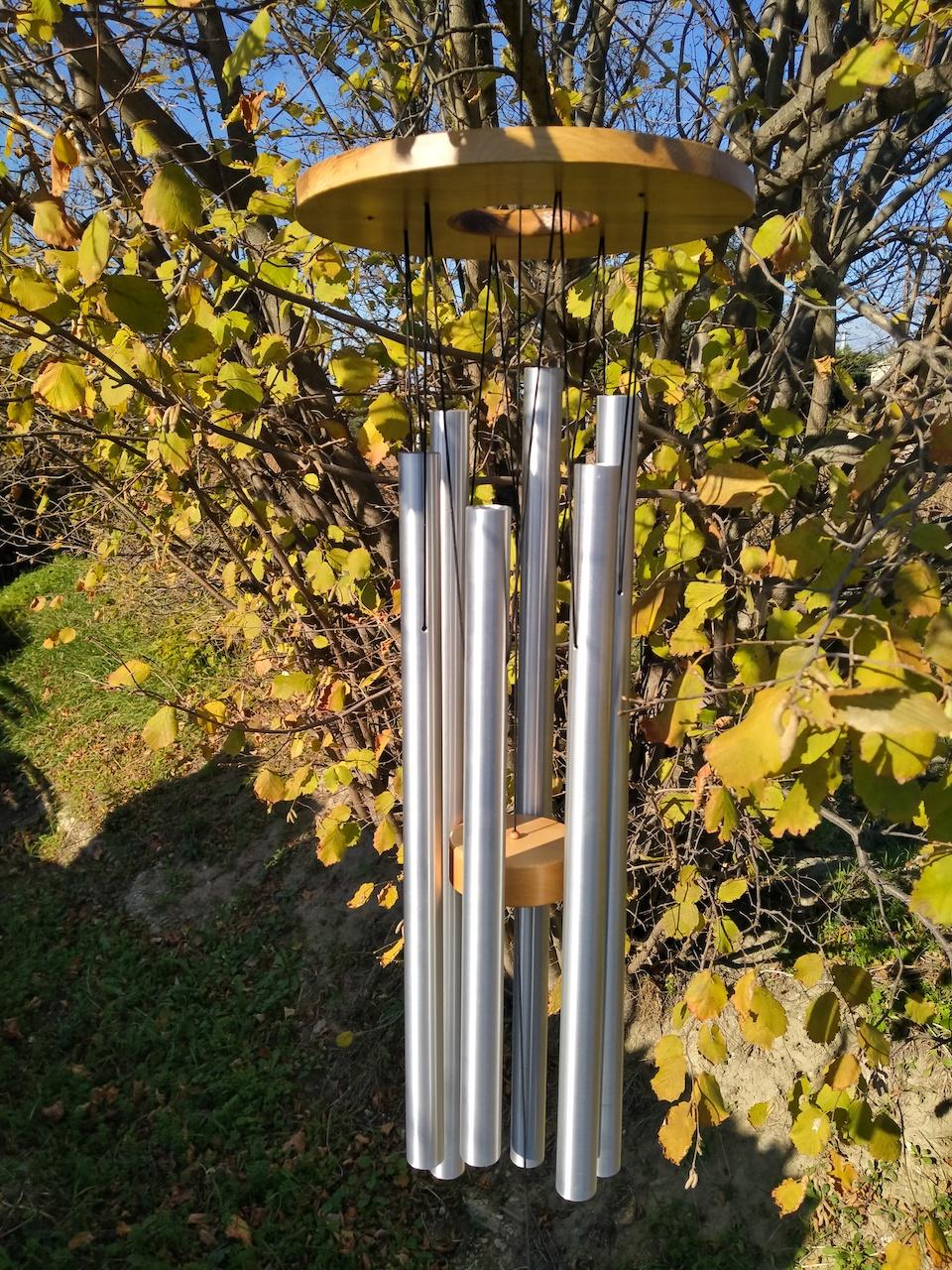 Carillon à vent en tubes de 30 mm de diamètre Sound Circle.